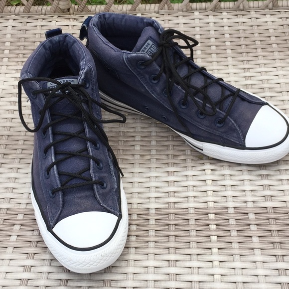 Converse Other - Converse All Star Navy Blue Chucks Unisex Sz 9.5